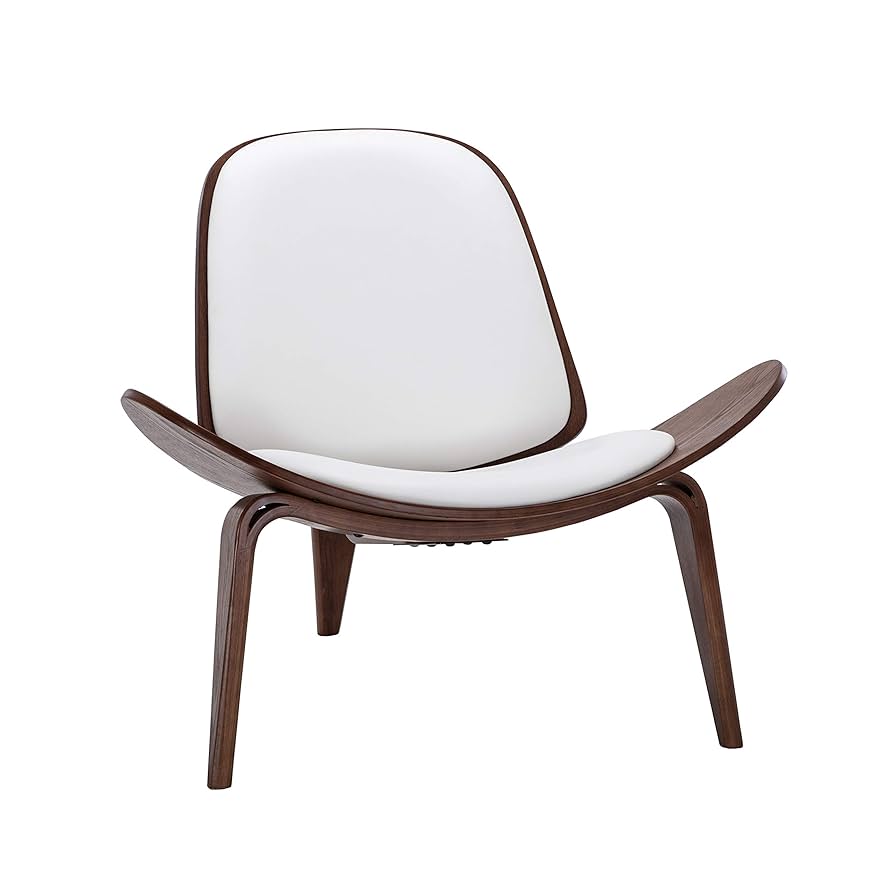 サマーセール◇HarrisTweed Side Shellchair2 Amazon.com: BELLEZE Mid-Century Modern Shell Side Accent